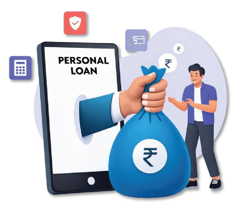 3D personal finance illustration